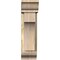 Ekena Millwork Westlake Traditional Rough Sawn Bracket w/ Offset Brace, Douglas Fir, 6"W x 14"D x 22"H BKT0604X14X22WTL01RDF - alternate 2